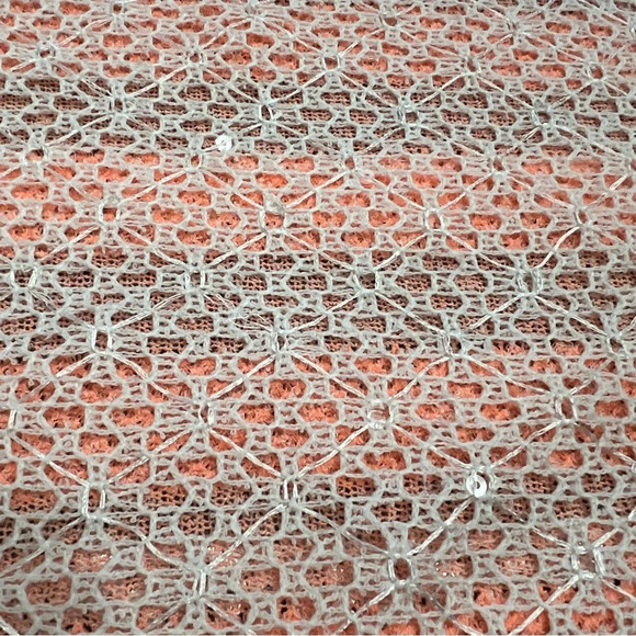 Miss Me Medium Sequence‎ Bright Pink and White Striped Tunic Tank Top - Picture 8 of 15